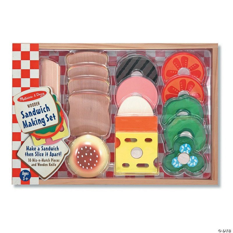 Pretend Play | Sandwich-Making Set Early Learning Pretend Play