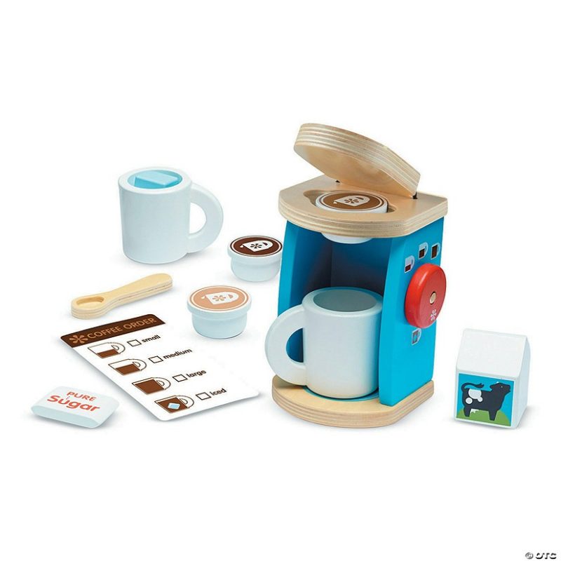 Pretend Play | Wooden Brew & Serve Coffee Set Early Learning Pretend Play