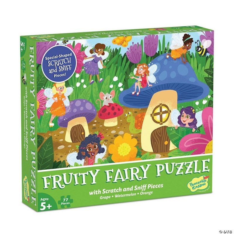 Scratch & Sniff Puzzles | Scratch And Sniff Puzzle: Fruity Fairy Puzzles Scratch & Sniff Puzzles