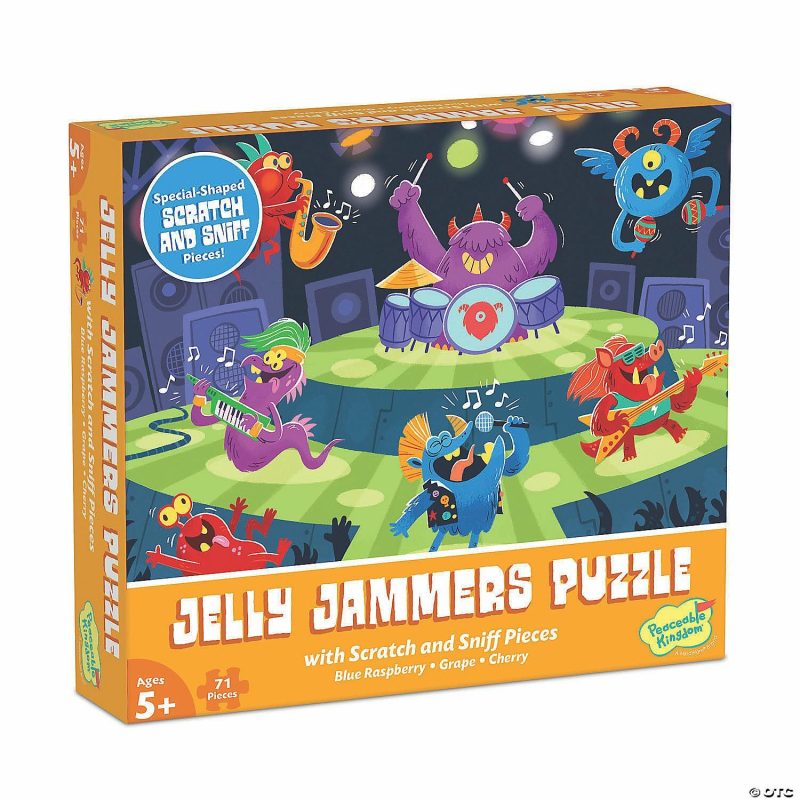 Scratch & Sniff Puzzles | Scratch And Sniff Puzzle: Jelly Jammers Puzzles Scratch & Sniff Puzzles