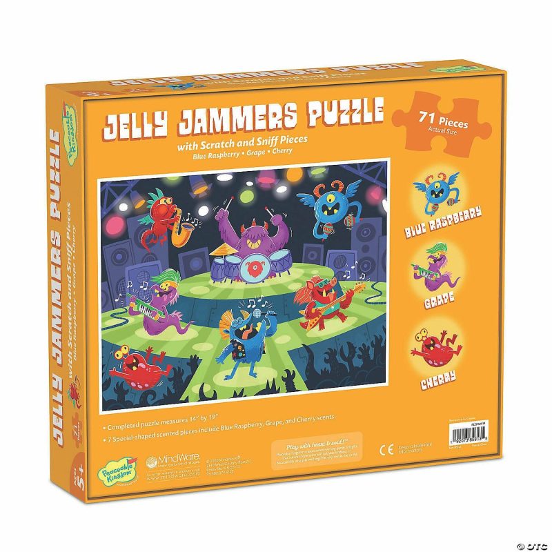 Scratch & Sniff Puzzles | Scratch And Sniff Puzzle: Jelly Jammers Puzzles Scratch & Sniff Puzzles