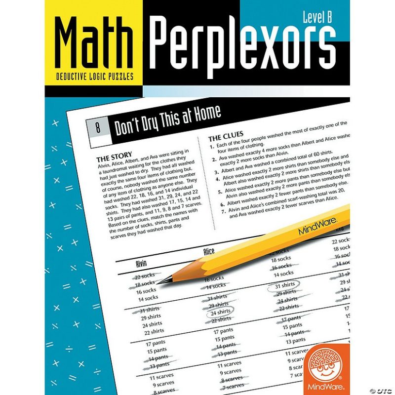 Stem Activities | Math Perplexors: Level B Classroom Resources For Educators Stem Activities