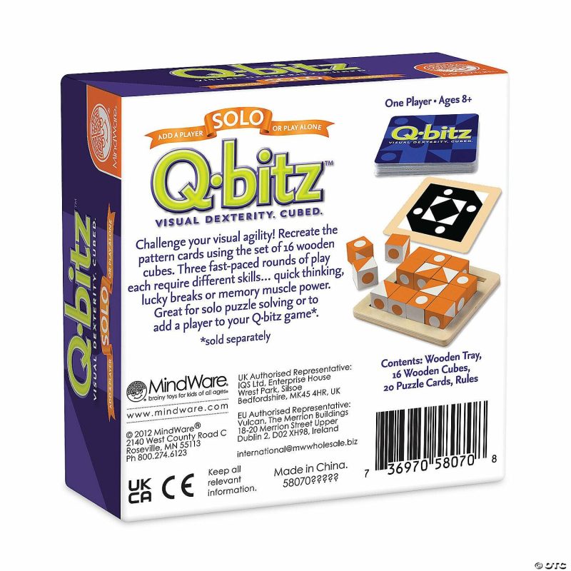 Stem Activities | Q-Bitz Solo: Orange Edition Classroom Resources For Educators Stem Activities