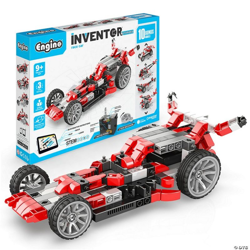 Stem Toys | Engino Inventor Motorized Race Car Stem Toys Stem Toys