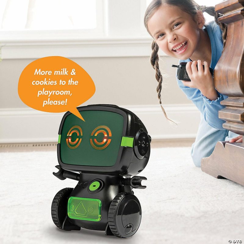 Stem Toys | Walkie Talkie Robot: Black & Green Stem Toys Stem Toys