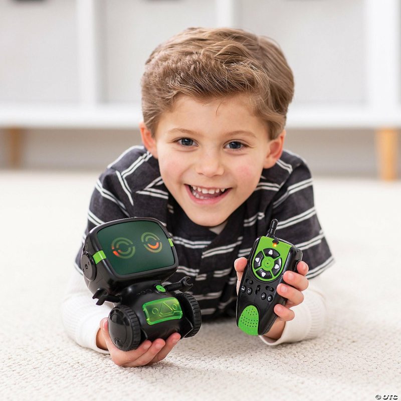 Stem Toys | Walkie Talkie Robot: Black & Green Stem Toys Stem Toys