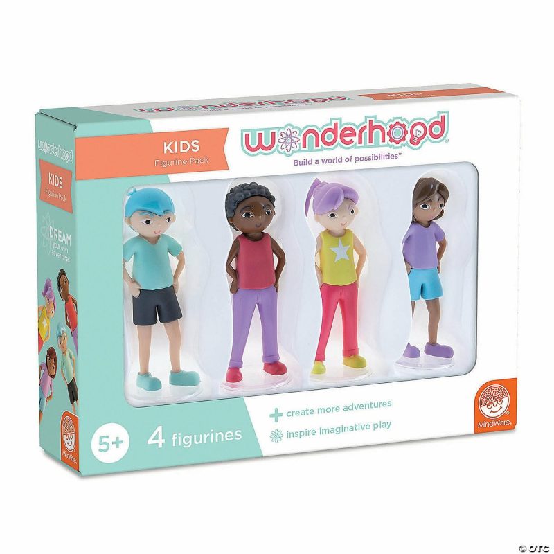 Stem Toys | Wonderhood Original Character Set Of 4 Stem Toys Stem Toys