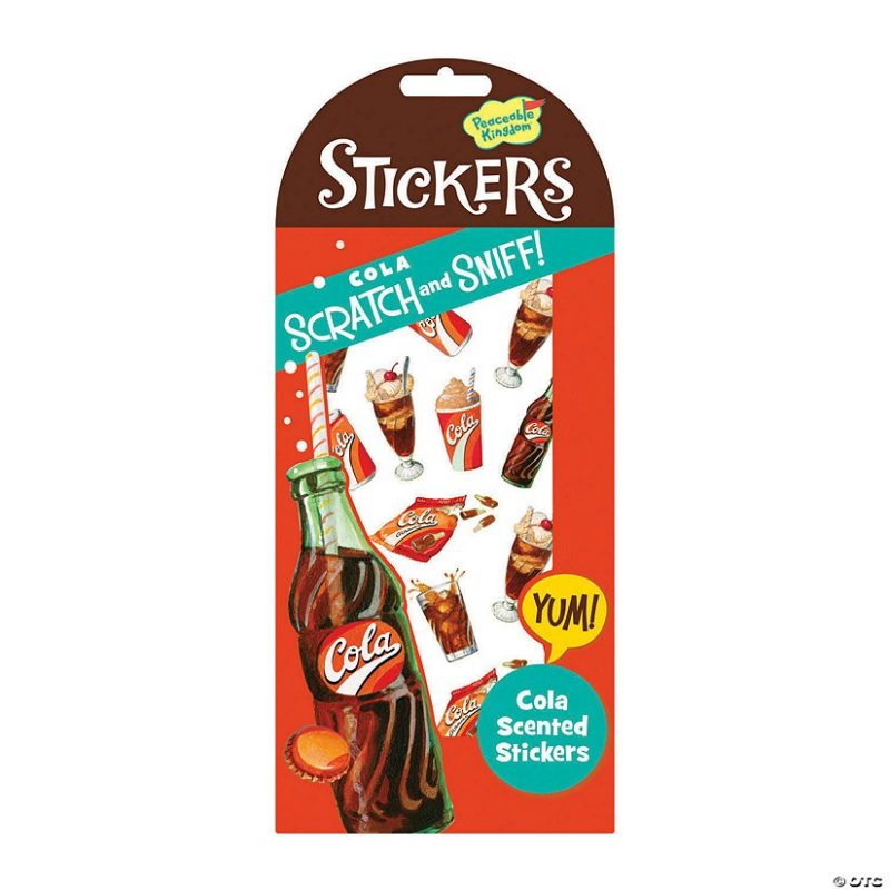 Stickers & Tattoos | Cola Scratch & Sniff Stickers: Pack Of 12 Creative Activities Stickers & Tattoos