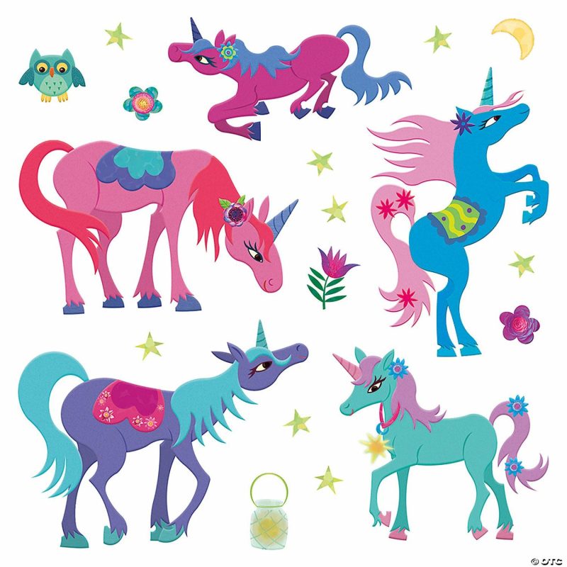 Stickers & Tattoos | Magical Unicorns Reusable Sticker Tote Creative Activities Stickers & Tattoos