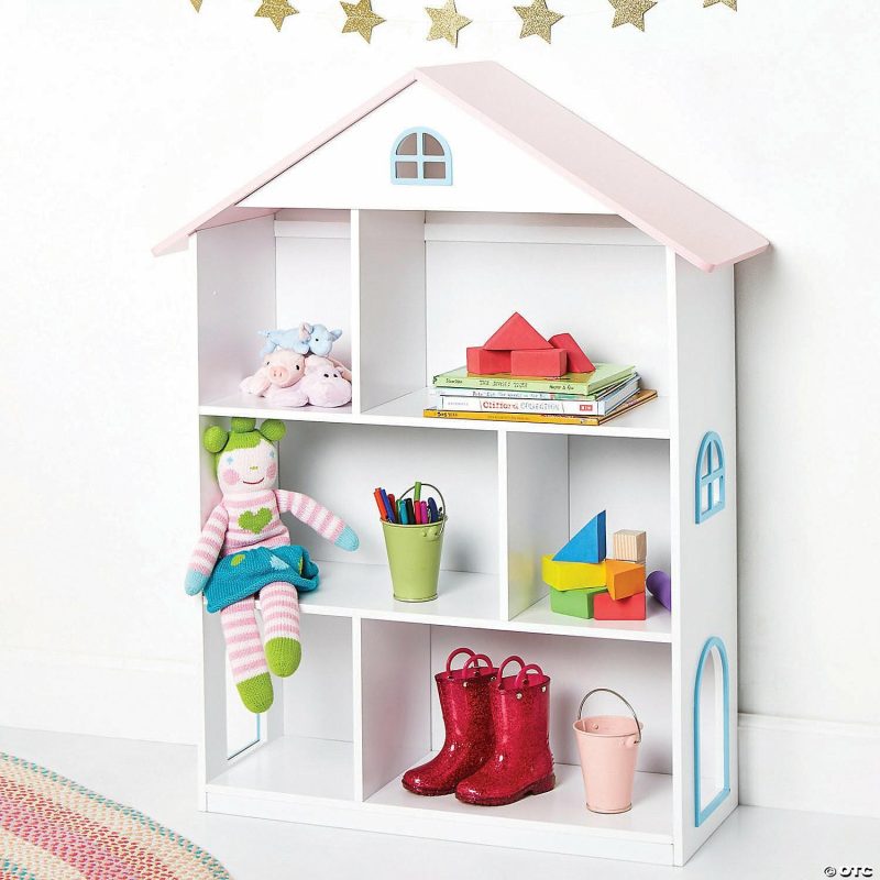 Storage & Organization | Wildkin Dollhouse Bookcase White Home Storage & Organization