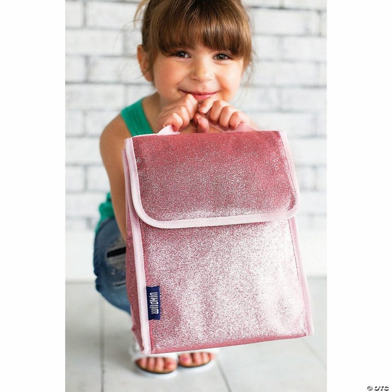 Storage & Organization | Wildkin: Pink Glitter Lunch Bag Home Storage & Organization