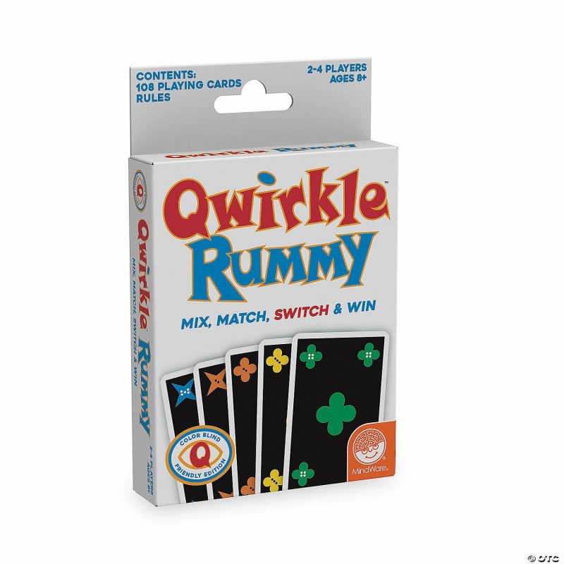 Strategy Games | Qwirkle Rummy: Color-Blind-Friendly Edition Games Strategy Games