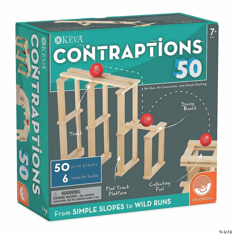 Structures & Contraptions | Keva Contraptions 50 Plank Set Structures & Contraptions Structures & Contraptions