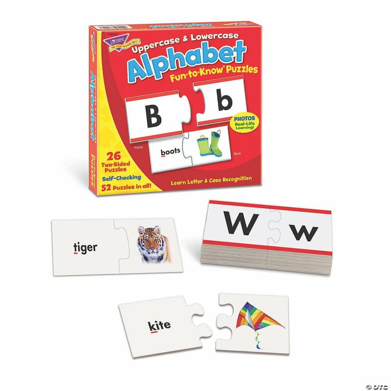 Teaching Resources | Trend Enterprises, Inc. Uppercase & Lowercase Alphabet Jigsaw Puzzles Classroom Resources For Educators Teaching Resources