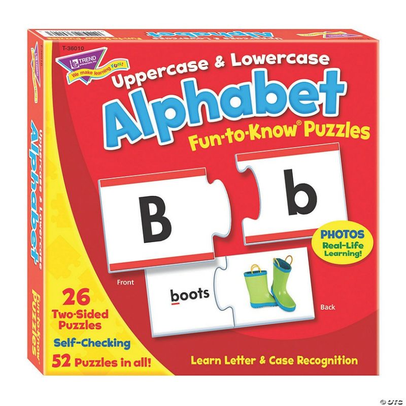 Teaching Resources | Trend Enterprises, Inc. Uppercase & Lowercase Alphabet Jigsaw Puzzles Classroom Resources For Educators Teaching Resources