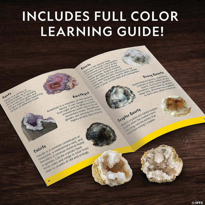 The Earth & Stars | National Geographic Break Open 5 Geodes Starter Kit Science & Nature The Earth & Stars