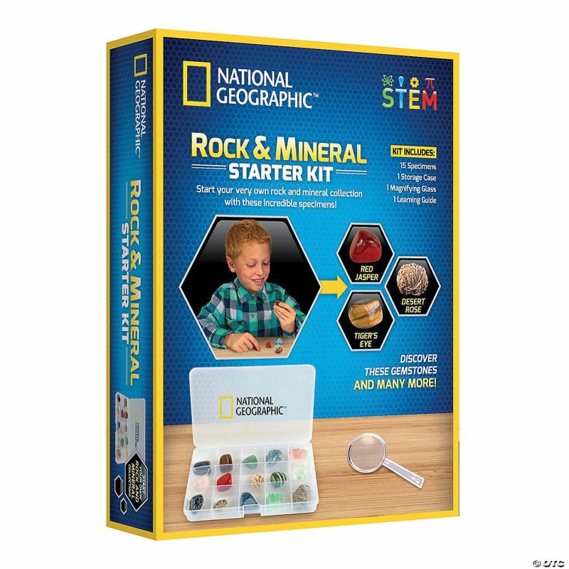 The Earth & Stars | National Geographic Rock & Mineral Starter Kit Science & Nature The Earth & Stars