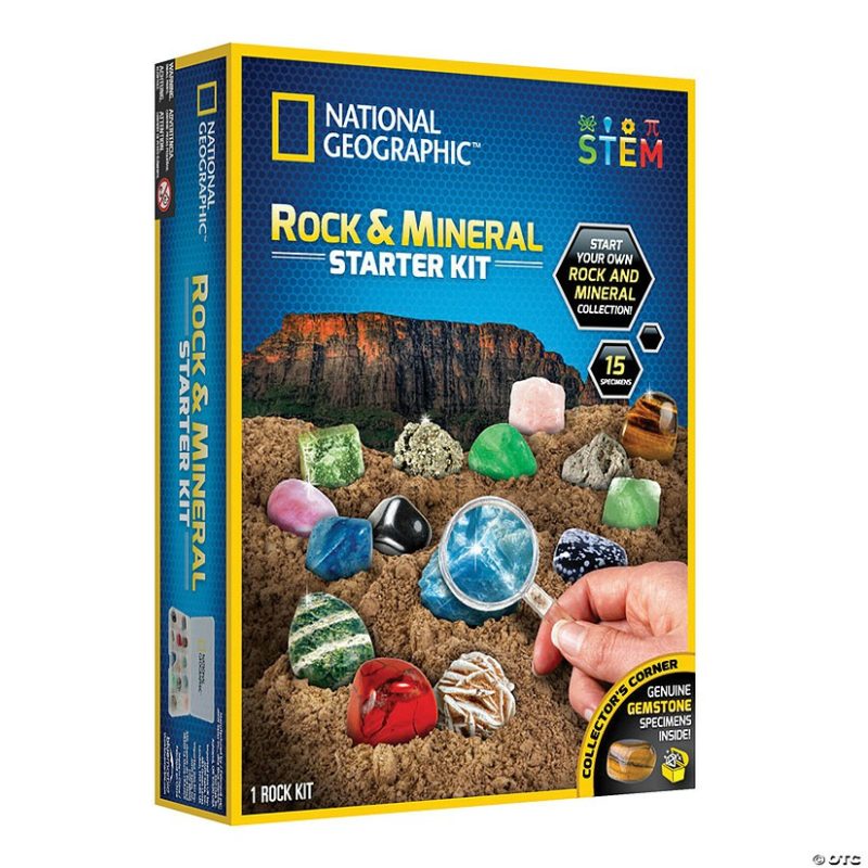 The Earth & Stars | National Geographic Rock & Mineral Starter Kit Science & Nature The Earth & Stars