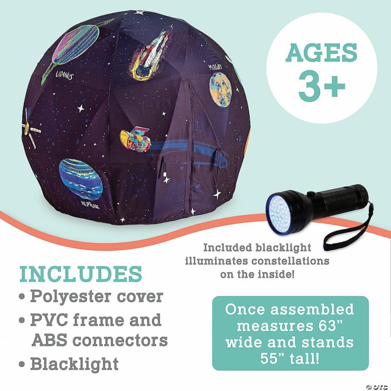 The Earth & Stars | Oh So Fun! Deluxe Glow-In-The-Dark Space Fort Science & Nature The Earth & Stars