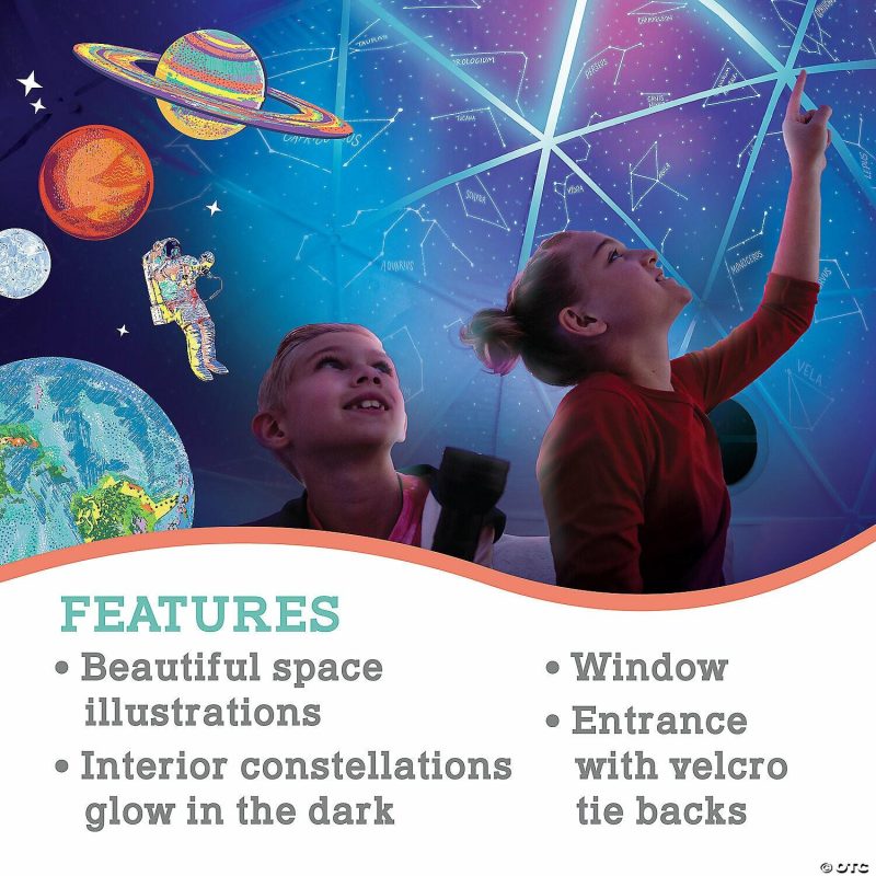 The Earth & Stars | Oh So Fun! Deluxe Glow-In-The-Dark Space Fort Science & Nature The Earth & Stars