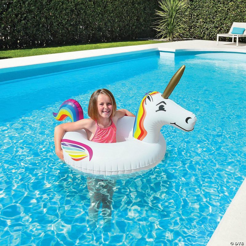 Water Toys | Gofloats Unicorn Jr Pool Float Tube Active Play Water Toys