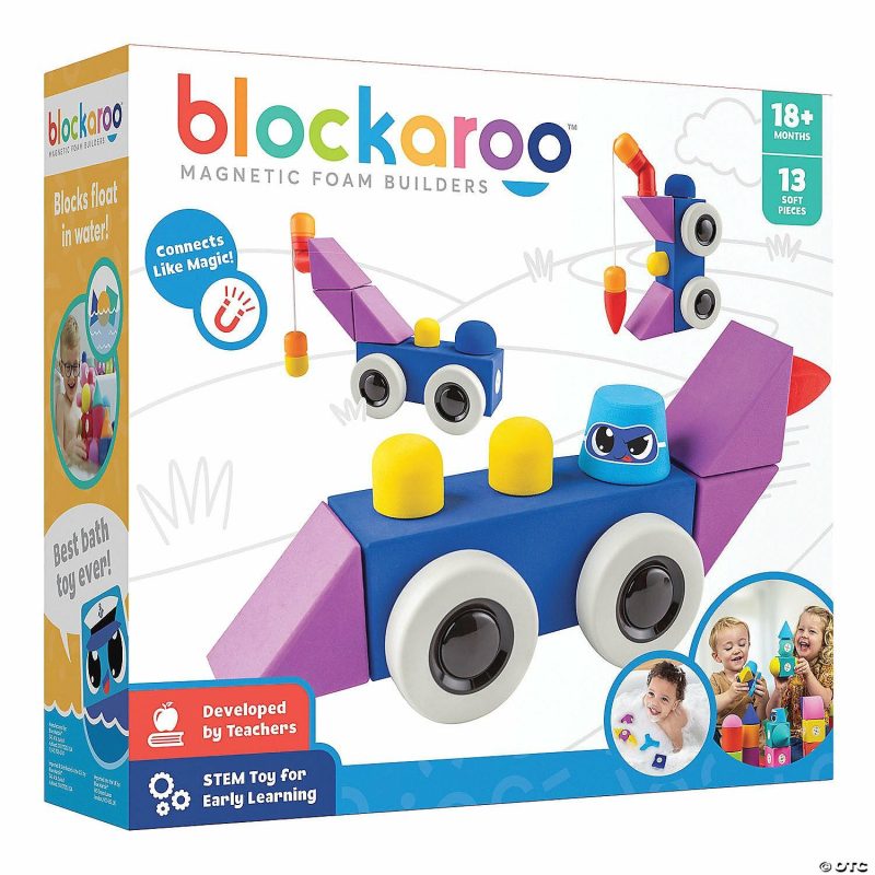 Building Sets & Blocks | Blockaroo Deluxe 13-Piece Roadster Building Sets & Blocks Building Sets & Blocks