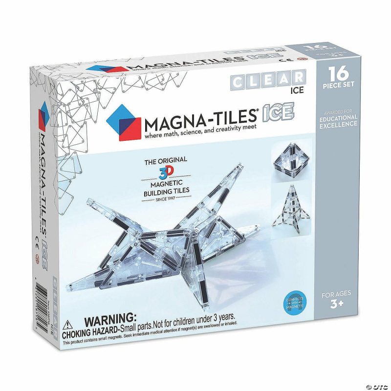 Building Sets & Blocks | Magna-Tiles® Ice 16-Piece Set, The Original Magnetic Building Brand Building Sets & Blocks Building Sets & Blocks