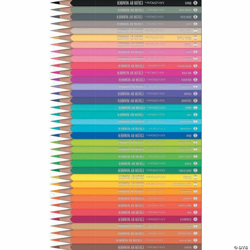 Coloring Books | Color By Number Color Counts: Set Of 2 With 36 Pencils Coloring Books Coloring Books