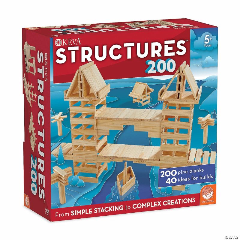 Creative Construction | Keva: Structures 200 Plank Set Building Sets Creative Construction