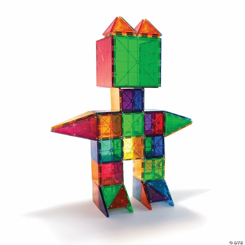 Creative Construction | Magna-Tiles® 148-Piece Magnetic Construction Set With Free Storage Bin Building Sets Creative Construction