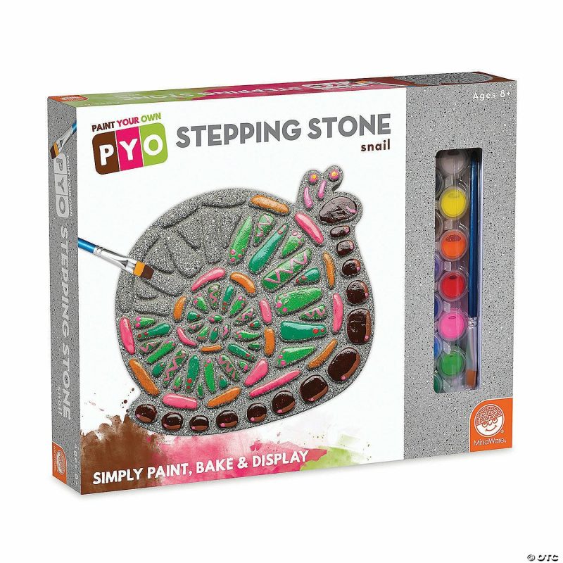 Paint Your Own | Paint Your Own Stepping Stone: Snail Creative Activities Paint Your Own