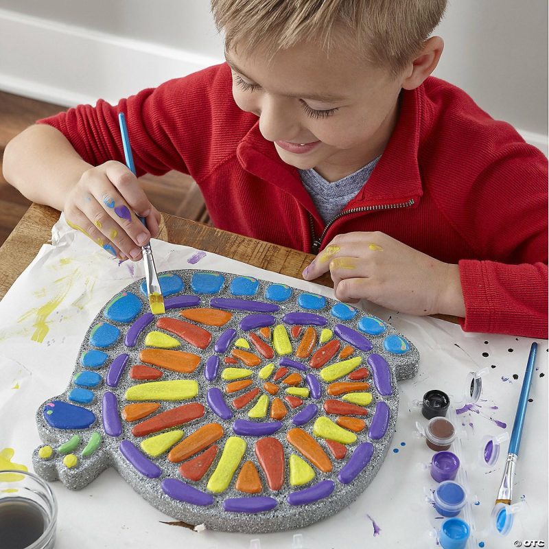 Paint Your Own | Paint Your Own Stepping Stone: Snail Creative Activities Paint Your Own