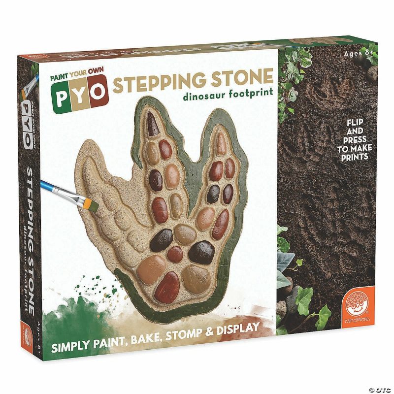 Stem Activities | Paint Your Own Stepping Stone: Dinosaur Footprint Classroom Resources For Educators Stem Activities