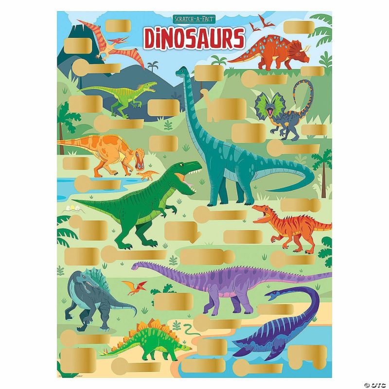 Bugs, Dinos, & Animals | Scratch-A-Fact Poster: Dinosaurs Bugs, Dinos, & Animals Bugs, Dinos, & Animals