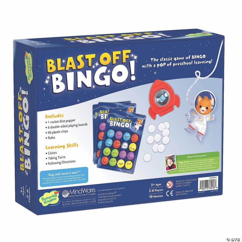 Family Game Night | Blast-Off, Bingo! Color Recognition Game Family Game Night Family Game Night