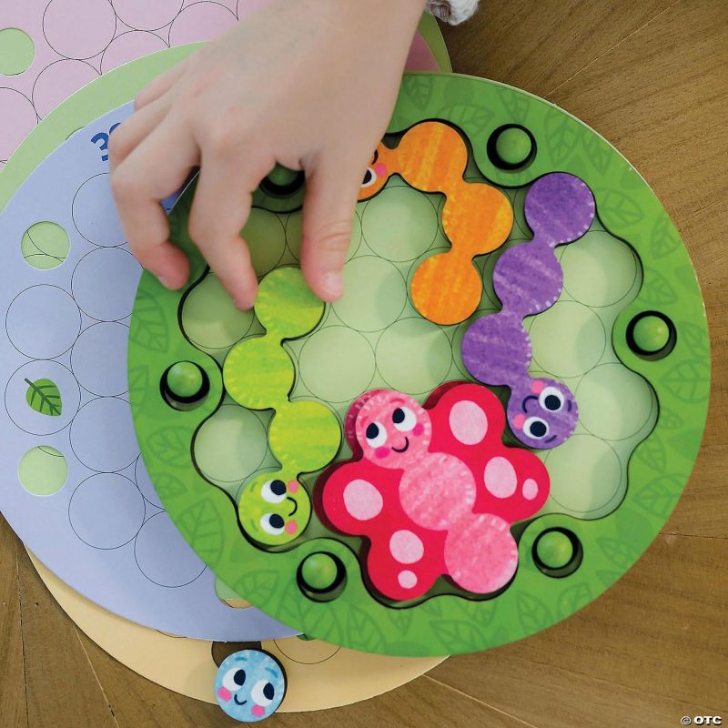 Hands-On Puzzles | Color Clue Caterpillars Brain Teasers & Puzzles Hands-On Puzzles