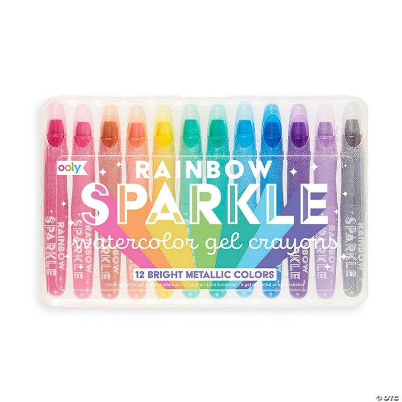 Art Supplies | Ooly Rainbow Sparkle Watercolor Gel Crayons Art Supplies Art Supplies