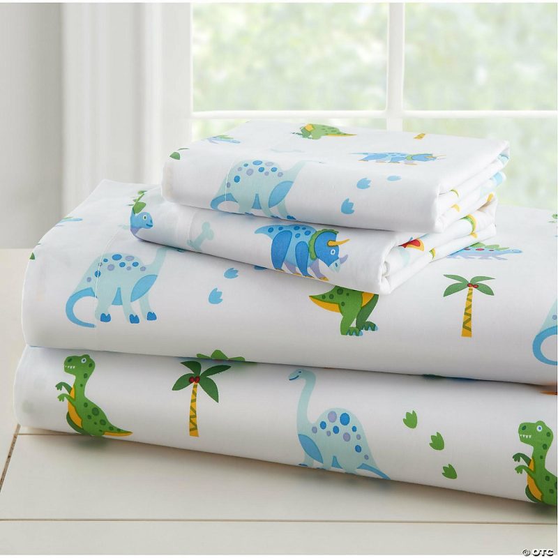 Bedding & Blankets | Wildkin Dinosaur Land 100% Cotton Sheet Set – Toddler Bedding & Blankets Bedding & Blankets