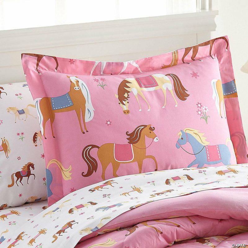 Bedding & Blankets | Wildkin Horses 5 Pc 100% Cotton Bed In A Bag – Twin Bedding & Blankets Bedding & Blankets