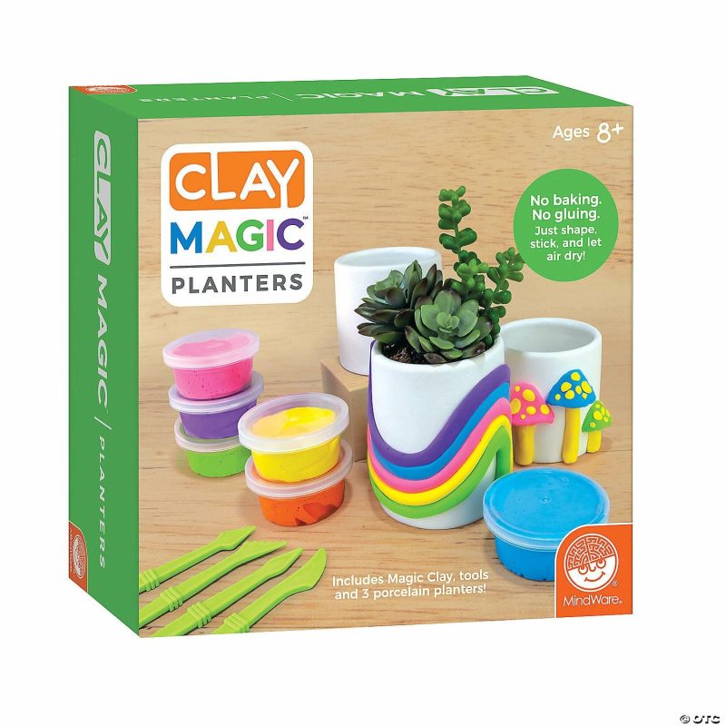 Craft Activities | Clay Magic Planters Craft Kit Craft Activities Craft Activities