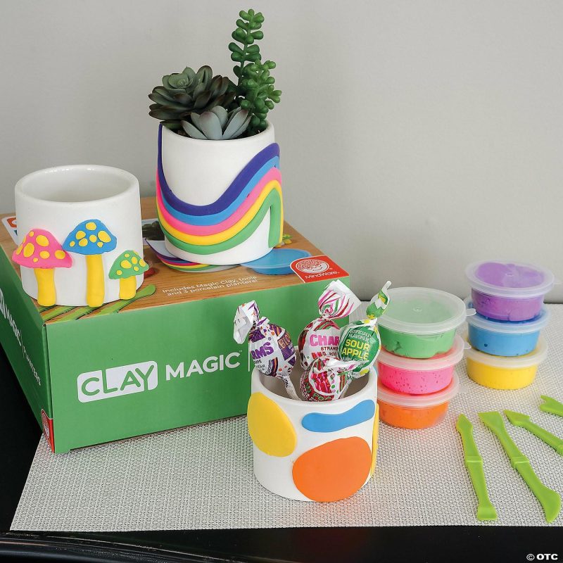 Craft Activities | Clay Magic Planters Craft Kit Craft Activities Craft Activities