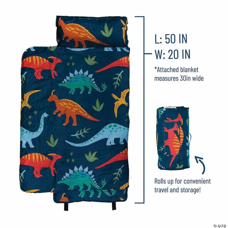 Bedding & Blankets | Wildkin: Jurassic Dinosaurs Microfiber Nap Mat Bedding & Blankets Bedding & Blankets